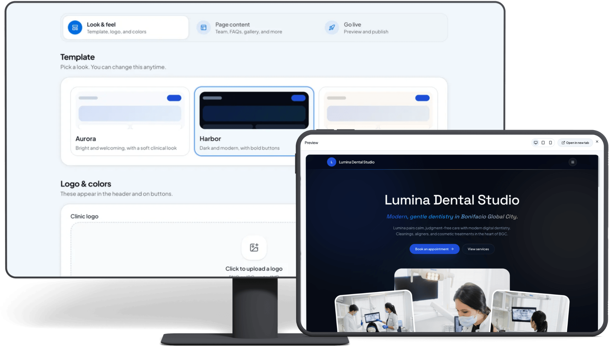 Dentos Website Builder